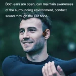 In-ear Waterproof Bone Conduction Earphone Magnetic Charging Swimming Sports Bluetooth Earphone, AS9 Grey, AS9 Orange, AS9 Blue - Image 12