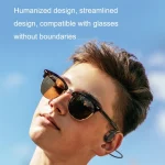 In-ear Waterproof Bone Conduction Earphone Magnetic Charging Swimming Sports Bluetooth Earphone, AS9 Grey, AS9 Orange, AS9 Blue - Image 13