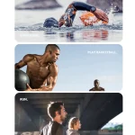 In-ear Waterproof Bone Conduction Earphone Magnetic Charging Swimming Sports Bluetooth Earphone, AS9 Grey, AS9 Orange, AS9 Blue - Image 14