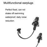 In-ear Waterproof Bone Conduction Earphone Magnetic Charging Swimming Sports Bluetooth Earphone, AS9 Grey, AS9 Orange, AS9 Blue - Image 4