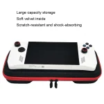 For ASUS ROG Ally Game Console Portable PU Waterproof Storage Box, Storage Box (Red) - Image 6