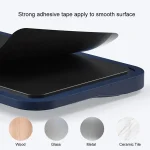 Punch Free Self-Adhesive Desktop Magnetic Data Cable Storage Fixer - Image 6