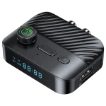 Digital Display Bluetooth 5.3 Audio Receiver Transmitter Support USB /TF Card MP3 Player - Image 2