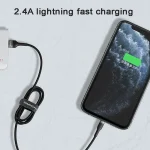 ROMOSS  CB12B 2.4A 8 Pin Fast Charging Cable For IPhone / IPad Data Cable, 1m Red Black, 1m Gray Black, 1m Red, 1.5m Red Black, 1.5m Gray Black, 1.5m Red - Image 9