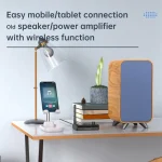 Bluetooth 5.3 Audio Amplifier Receiver Supports USB/MP3 Playback - Image 8