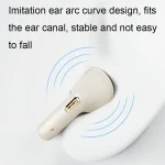 Havit S3 Merle Lite In-Ear ENC Call Noise Reduction Wireless Bluetooth Earphone - Image 3
