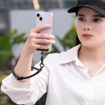 Nylon Braided Lanyard For Mobile Phone Multi-function Anti-lost Pad, Orange, Black, Blue, Dark Green, Dark Purple, Gray - Image 9