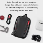 PGYTECH OneMo Digital Accessories Data Cable Headphones Sports Camera Bag - Image 2