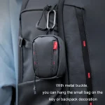 PGYTECH OneMo Digital Accessories Data Cable Headphones Sports Camera Bag - Image 5