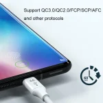 ROMOSS CB251N 66W 8 Pin + USB-C/Type-C + Micro USB 3 In 1 Charging Data Cable, 1.2m, 1.8m - Image 4