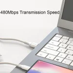 ROMOSS CB251N 66W 8 Pin + USB-C/Type-C + Micro USB 3 In 1 Charging Data Cable, 1.2m, 1.8m - Image 5