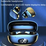 Digital Display Earphones In-Ear High Power Gaming Wireless Sports TWS Earphones - Image 2