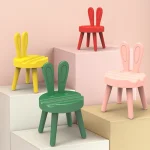 Cartoon Chair Shape Desktop Mobile Phone Holder Cute Mini Universal Phone Rack, Rabbit(Pink), Rabbit(Green), Rabbit(Yellow) - Image 2