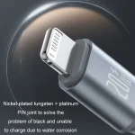 ROMOSS CB263N 1.5m PD20W Car Mobile Phone 3 In 1 TYPE-C Fast Charging Data Cable, Gray, Black - Image 8