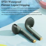 J18 Bluetooth 5.0 TWS In-Ear Wireless Earphones Long Battery Life Headphones, J18 (Blue) - Image 5