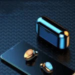 LED Digital Display Wireless In-Ear Noise Reduction Long Life Bluetooth Headset, F9-2 - Image 2