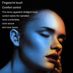 LED Digital Display Wireless In-Ear Noise Reduction Long Life Bluetooth Headset, F9-2 - Image 5