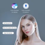 LED Digital Display Wireless In-Ear Noise Reduction Long Life Bluetooth Headset, F9-2 - Image 6