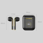 X1 TWS  LED Digital Display Wireless Noise Reduction Sport Bluetooth Headphone - Image 3