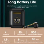 X1 TWS  LED Digital Display Wireless Noise Reduction Sport Bluetooth Headphone - Image 4