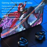 LED Digital Display Ear Clip Wireless Noise Reduction Bluetooth Headphone, R15 - Image 10