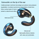 Wireless Ear Clip Noise Reduction Bluetooth Headphone Bone Conduction No Delay Headset, S19 - Image 7
