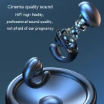 Wireless Ear Clip Noise Reduction Bluetooth Headphone Bone Conduction No Delay Headset, S19 - Image 8