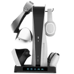 For PSVR2 / PS5 Gamepad Seat Charger With Display Light Multi-Functional Heat Dissipation Base - Image 4