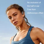 LED Digital Display Wireless Ear-Mounted Noise Reduction Bluetooth Headset, A520 (Skin Color), A520 (Blue) - Image 8