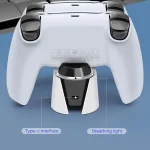 For PS5 Gamepad Contact Dual Charging Dock Gamepad Charger - Image 5