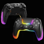For PS4 Dazzle Color Light Wireless Bluetooth Grip