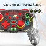 For PS3 / PS4 Dual Vibration Wireless Gamepad With RGB Lights, S10 (Red), S10 (Blue), S10 (Green) - Image 5