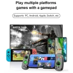 D7 BT5.0 Retractable Gamepad With Light For PC / Android / IPhone /Win7 10 11/Mac OS/Switch, D7 (Black), D7 (White), D7 (Purple) - Image 4