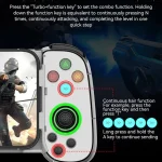 D7 BT5.0 Retractable Gamepad With Light For PC / Android / IPhone /Win7 10 11/Mac OS/Switch, D7 (Black), D7 (White), D7 (Purple) - Image 8