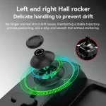 D6  Bluetooth Retractable Gamepad Dual Hall Six-Axis Somatosensory For Android/IPhone /Switch, D6 Black, D6 White Black, D6 White Red - Image 10