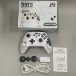 N2 Wireless 2.4G Controller Gamepad For Xbox One/One S/One X/Series S/Series X/PC Windows, Black, White, Comic Boy - Image 9