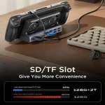 For ASUS ROG Ally 100W PD Charging Game Console Stand Multifunctional USB 3.0 Docking Station, 5 -in -1, 6 -in -1, 9 -in -1, 10 -in- 1 - Image 9