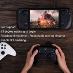 8BitDo For Switch / PC USB Wired Gamepad, White, Black - Image 9