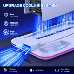 For PS5 / PSVR2 Controller Multi-Functional Cooling Base With RGB Lights - Image 5