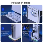 For PS5 / PSVR2 Controller Multi-Functional Cooling Base With RGB Lights - Image 7
