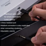 8Bitdo Wireless 2.4G Arcade Stick For Xbox Series X / S / Xbox One / Windows 10, 2.4G (White), 2.4G (Black) - Image 5
