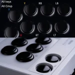 8Bitdo Wireless 2.4G Arcade Stick For Xbox Series X / S / Xbox One / Windows 10, 2.4G (White), 2.4G (Black) - Image 6