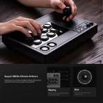 8Bitdo Wireless 2.4G Arcade Stick For Xbox Series X / S / Xbox One / Windows 10, 2.4G (White), 2.4G (Black) - Image 9