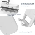 2-in-1 Desktop Bluetooth Speaker Stand Mobile Phone Tablet Holder - Image 11