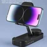 2-in-1 Desktop Bluetooth Speaker Stand Mobile Phone Tablet Holder - Image 5