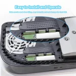 JYS JYS-P5153 For PS5 M.2 NVME Solid-State Hard Disk Heat Sink - Image 5