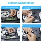 JYS JYS-P5153 For PS5 M.2 NVME Solid-State Hard Disk Heat Sink - Image 6