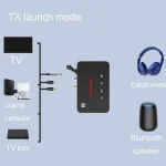 Bluetooth Audio Adapter  NFC Bluetooth Receiver Transmitter 2 In 1 With Remote Control - Image 11