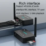 Bluetooth Audio Adapter  NFC Bluetooth Receiver Transmitter 2 In 1 With Remote Control - Image 9