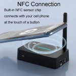 Bluetooth Audio Adapter  NFC Bluetooth Receiver Transmitter 2 In 1 With Remote Control - Image 10
